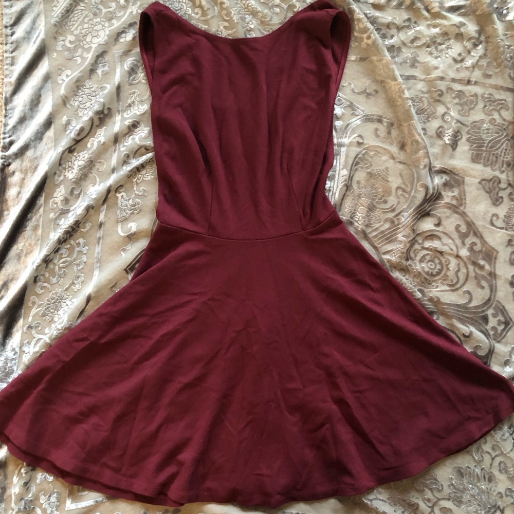 Backless Skater Dress